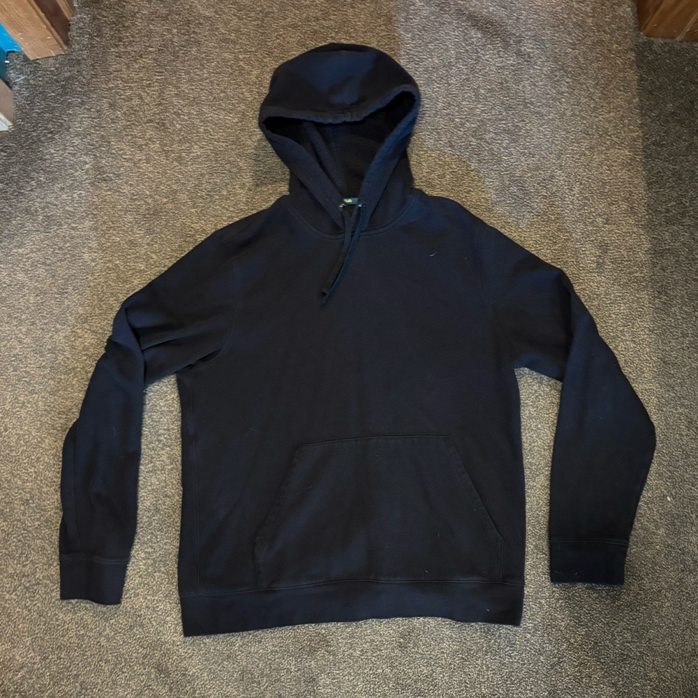 Men’s Black Essential Hoodie
